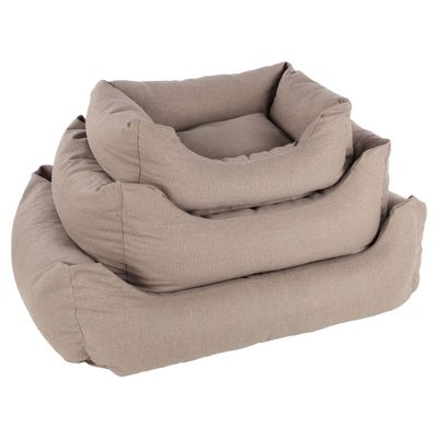 Flamingo Hundebett Valeco rechteckig taupe