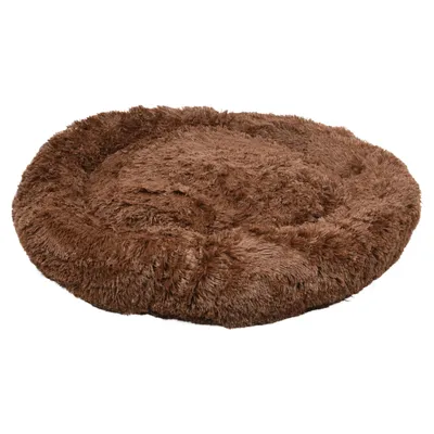 Flamingo Hundebett Krems rund dunkelbraun Flamingo Hundebett Krems rund dunkelbraun