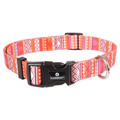 Flamingo Halsband Syb orange/rosa/weiß
