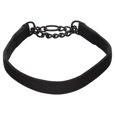 Flamingo Zug-Stop-Halsband Trero schwarz Flamingo Zug-Stop-Halsband Trero schwarz