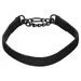 Flamingo Zug-Stop-Halsband Trero schwarz