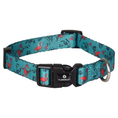 Halsband Samar mit Flamingo grün