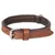 Flamingo Halsband Arizona Leder braun