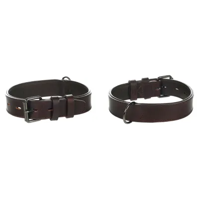 Flamingo Halsband gepolstert & breit Denver braun Flamingo Halsband gepolstert & breit Denver braun
