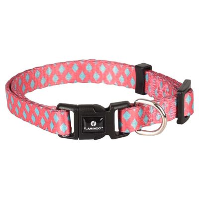 Flamingo Halsband Sue rosa/grün