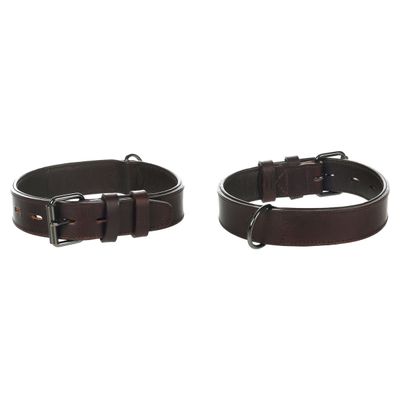Flamingo Halsband gepolstert & breit Denver braun