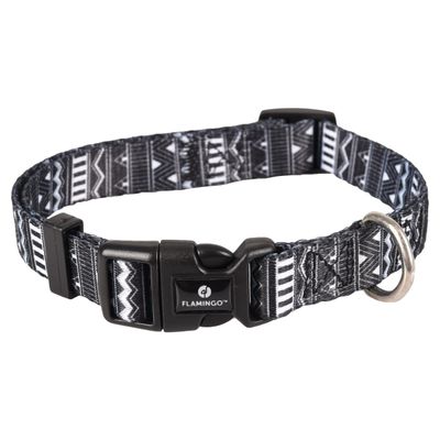 Flamingo Halsband Sadie schwarz/weiß