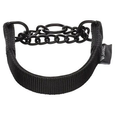 Flamingo Zug-Stop-Halsband Trero schwarz Flamingo Zug-Stop-Halsband Trero schwarz