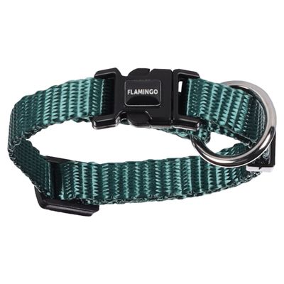 Flamingo Halsband Ziggi dunkelgrün