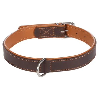 Flamingo Memphis gepolstertes Halsband braun Flamingo Memphis gepolstertes Halsband braun