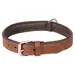 Flamingo Halsband Arizona Leder braun
