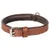 Flamingo Halsband Arizona Leder braun