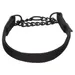 Flamingo Zug-Stop-Halsband Trero schwarz