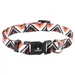 Flamingo Halsband Stian weiß/schwarz/orange