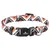 Flamingo Halsband Stian weiß/schwarz/orange Flamingo Halsband Stian weiß/schwarz/orange