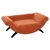 Flamingo Hundesofa Dingo rechteckig orange Flamingo Hundesofa Dingo rechteckig orange
