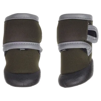 Flamingo Hundeschuhe Laky grün - 2 Stück Flamingo Hundeschuhe Laky grün - 2 Stück