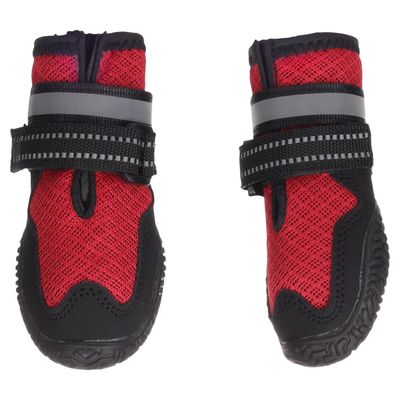 Flamingo Hundeschuhe Gayo rot - 2 Stück