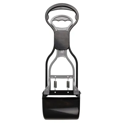 Flamingo Kotschaufel Easy Scoop schwarz/grau M Flamingo Kotschaufel Easy Scoop schwarz/grau M