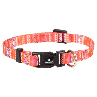 Flamingo Halsband Syb orange/rosa/weiß