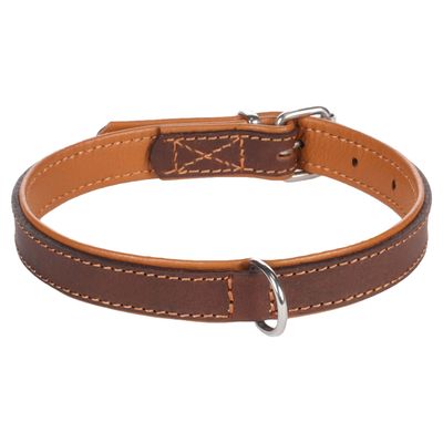 Flamingo Memphis gepolstertes Halsband braun