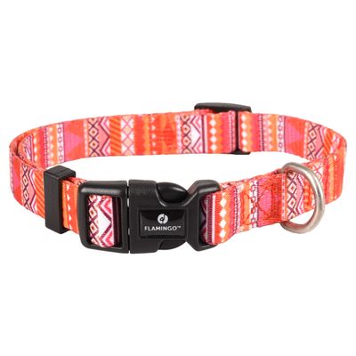 Flamingo Halsband Syb orange/rosa/weiß