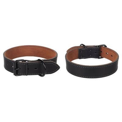 Flamingo Halsband Montana breit schwarz
