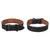 Flamingo Halsband Montana breit schwarz Flamingo Halsband Montana breit schwarz