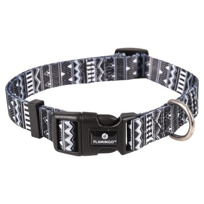Flamingo Halsband Sadie schwarz/weiß