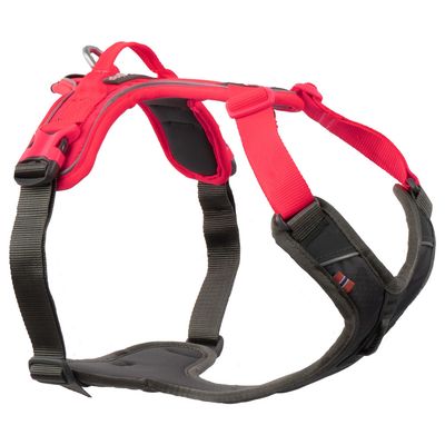 Non-stop dogwear Hundegeschirr Ramble Harness schwarz/pink