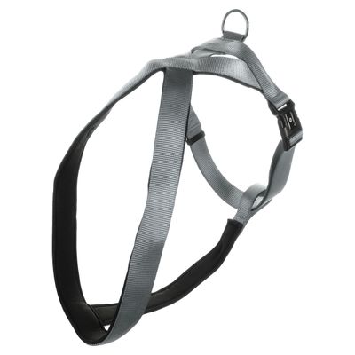 Flamingo Geschirr Cross Abbi grau