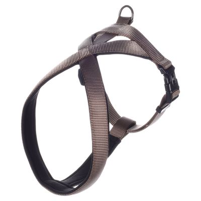 Flamingo Geschirr Cross Abbi taupe