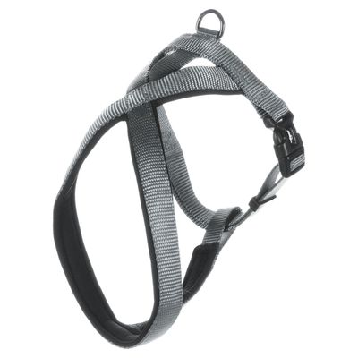 Flamingo Geschirr Cross Abbi grau