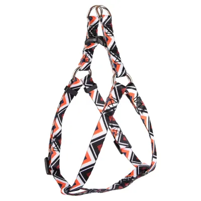Flamingo Geschirr Step & Go Stian weiß/schwarz/orange Flamingo Geschirr Step & Go Stian weiß/schwarz/orange