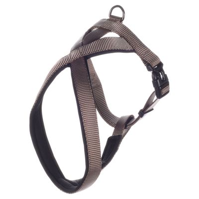 Flamingo Geschirr Cross Abbi taupe