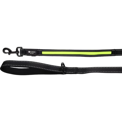 Flamingo Leine Flitzy schwarz/gelb