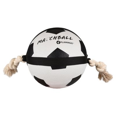 Flamingo Hundespielzeug Matchball Fußball