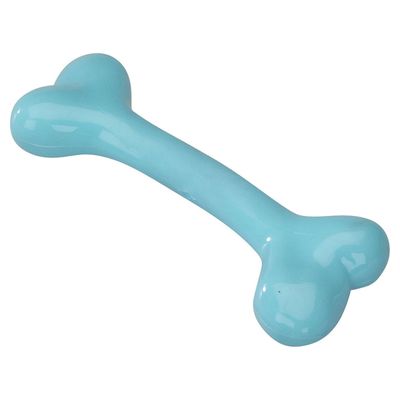 Europet Bernina Hundespielzeug Gummi Bone Mint blau