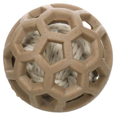 Flamingo Hundespielzeug Wilga Ball braun