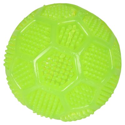 Flamingo Hundespielzeug TPR Dental Squeaky Ball grün