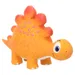 Flamingo Hundespielzeug Oona Dinosaurier orange