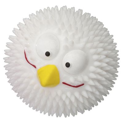 Europet Bernina Hundespielzeug Gummi Lucky Bird Vanilla weiß