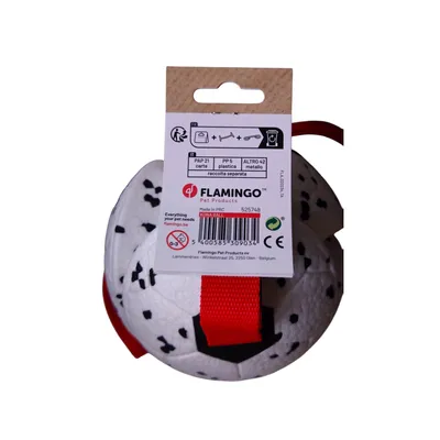 Flamingo Hundespielzeug Kona Ball rot Flamingo Hundespielzeug Kona Ball rot