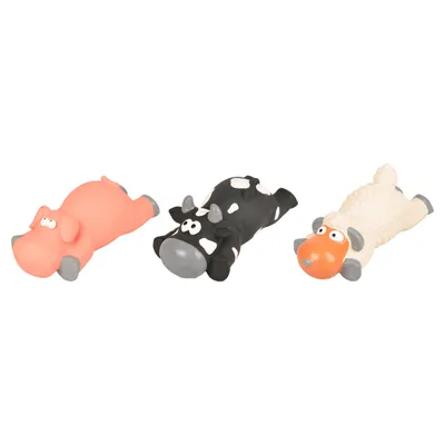 Flamingo Hundespielzeug Latex Schaf/Schwein/Kuh Flamingo Hundespielzeug Latex Schaf/Schwein/Kuh