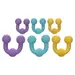 Flamingo Hundespielzeug Freckles U-Ring
