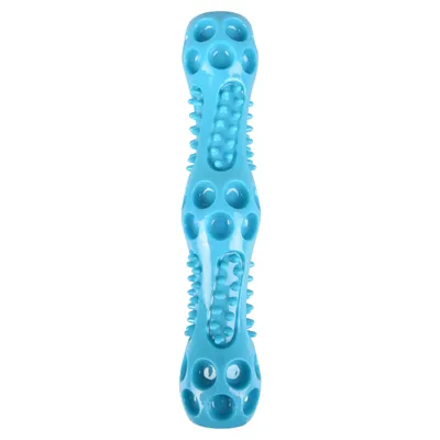 Flamingo Hundespielzeug TPR Wido Squeak Stick blau Flamingo Hundespielzeug TPR Wido Squeak Stick blau
