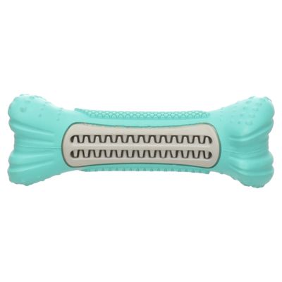 Flamingo Hundespielzeug Growi Dental Knochen weiß/grün