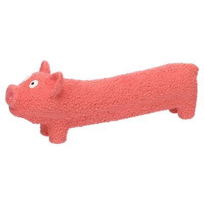Flamingo Hundespielzeug Zwano Schwein rosa