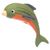 Flamingo Hundespielzeug Dollie Delfin khaki