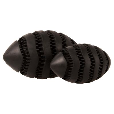 Europet Bernina Hunde Snackspielzeug Nibble me Rugby schwarz